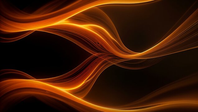 Elegant Featuring Dynamic, abstract representation of coffee steam.