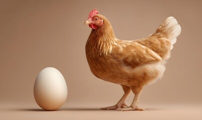 chicken and egg, generation AI 
