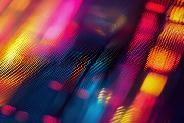 Colorful Abstract Background with Light Patterns and Textures