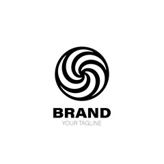 Candy Logo. Candy Logo Design. Candy Logo Brand. Candy Logo Vector Design Isolated on White Background