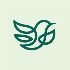 The Elegant Bird Emblem