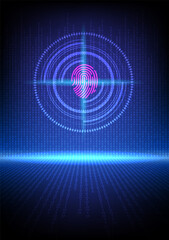 Finger print on digital code 2
