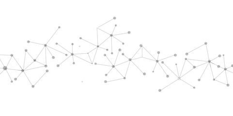 A beautiful Chaotic abstract line seamless pattern .Technology black illustration . Connected lines with dots .graphic background dots with connections for your design, illustration	
