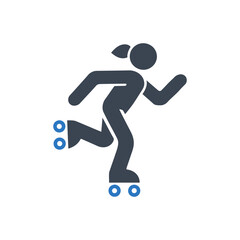 Roller Skater Icon