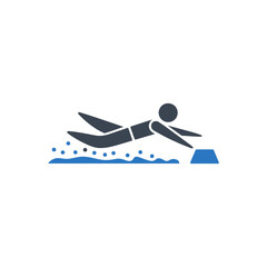 Swimming Action icon
