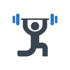 Barbell Lift Icon