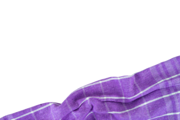 wavy purple cloth copy space