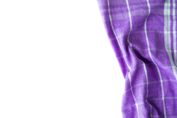 purple cloth cleaning banner copy space