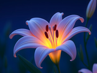 Colorful flower graphic poster PPT background, abstract flower computer wallpaper background