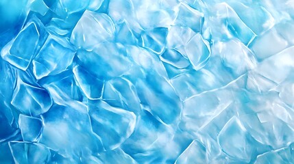 Obraz premium Abstract Blue Ice Texture Background - Abstract textures