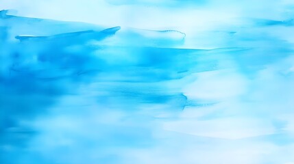 Obraz premium Abstract Blue Watercolor Texture Background - Abstract art