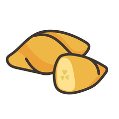 Molen Pisang - Banana Molen Indonesian Pastry