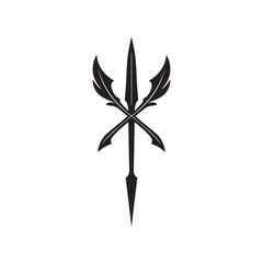 Spear Logo Vector Template Graphic