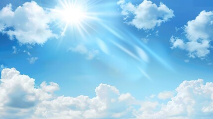 Memorial Day Sky Background: Looking up at the vast sky, we remember the heroes who sacrificed for the country on this day. Their courage and loyalty, written with lives, shine forever like the sky, i