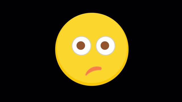 Stupid face emoji