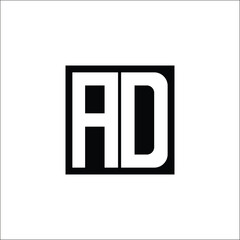 Modern Letter Combination Logo - Minimalistic Design