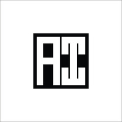 Modern Letter Combination Logo - Minimalistic Design