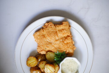 fried chicken breast