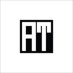 Modern Letter Combination Logo - Minimalistic Design