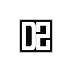 Modern Letter Combination Logo - Minimalistic Design