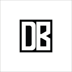 Modern Letter Combination Logo - Minimalistic Design