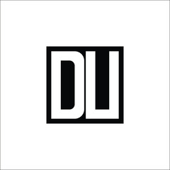 Modern Letter Combination Logo - Minimalistic Design