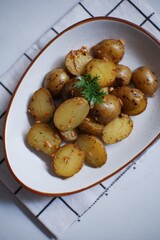 roasted potatoes
