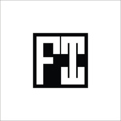 Modern Letter Combination Logo - Minimalistic Design