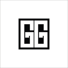 Modern Letter Combination Logo - Minimalistic Design