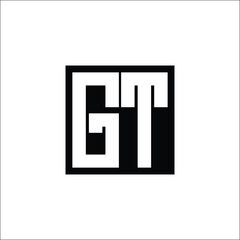 Modern Letter Combination Logo - Minimalistic Design