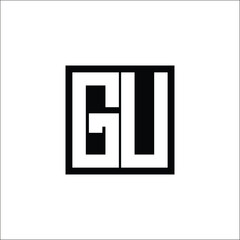 Modern Letter Combination Logo - Minimalistic Design