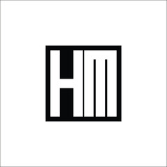 Modern Letter Combination Logo - Minimalistic Design