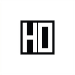 Modern Letter Combination Logo - Minimalistic Design