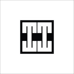 Modern Letter Combination Logo - Minimalistic Design