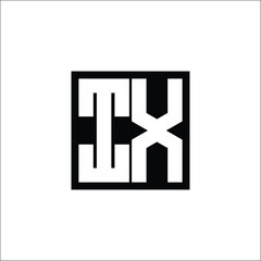 Modern Letter Combination Logo - Minimalistic Design