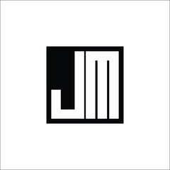 Modern Letter Combination Logo - Minimalistic Design