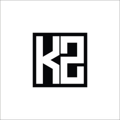 Modern Letter Combination Logo - Minimalistic Design