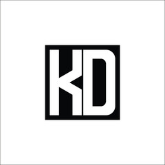 Modern Letter Combination Logo - Minimalistic Design