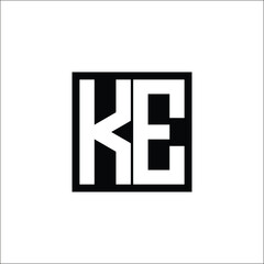 Modern Letter Combination Logo - Minimalistic Design