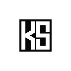 Modern Letter Combination Logo - Minimalistic Design