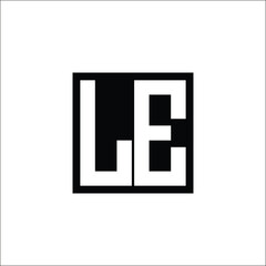 Modern Letter Combination Logo - Minimalistic Design