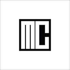 Modern Letter Combination Logo - Minimalistic Design