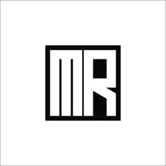 Modern Letter Combination Logo - Minimalistic Design