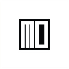 Modern Letter Combination Logo - Minimalistic Design