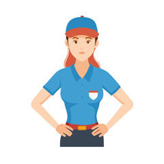 Delivery Worker Icon
