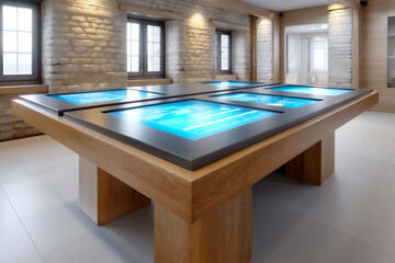 game holographic interactive historical charts