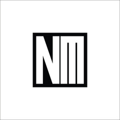 Modern Letter Combination Logo - Minimalistic Design