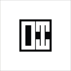 Modern Letter Combination Logo - Minimalistic Design