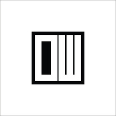 Modern Letter Combination Logo - Minimalistic Design