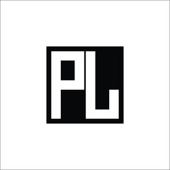 Modern Letter Combination Logo - Minimalistic Design